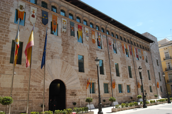  Palacio de los duques de Gandía, plaza de san Lorenzo, Valencia